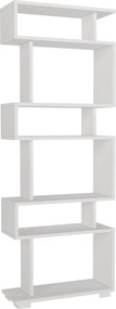 Βιβλιοθήκη Λευκό CEZELOS 60x19.5x165
