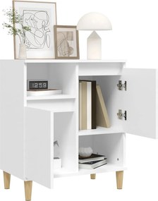 vidaXL Συρταριέρα Λευκή 60 x 35 x 70 εκ. από Επεξεργασμένο Ξύλο