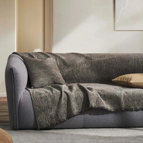 Ριχτάρι Καναπέ Διθέσιου (180x250) Gofis Home Yrsa Greige 141/22