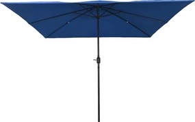 vidaXL Ομπρέλα Κήπου 295 x 295 x 245 εκ Πολυεστέρας και Χάλυβας