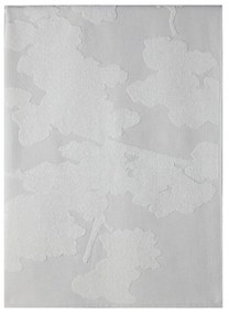 Πετσέτα Θαλάσσης - Παρεό Aliki 22 Light Grey Kentia Θαλάσσης 90x180cm 100% Βαμβάκι