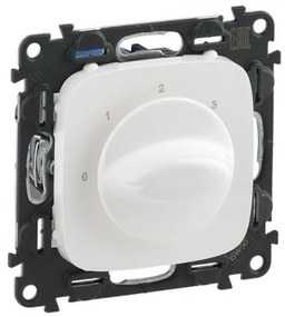 Διακόπτης 4 Θέσεων Εξαερισμού Λευκό Valena Allure 755175 Legrand-755175-Λευκό 755175