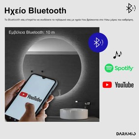 Άτυπος καθρέφτης με Φως LED G6