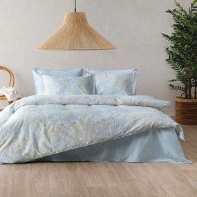 Κουβερλί Υπέρδιπλο (230x250) 2 Όψεων Kentia Stylish Zanzara 32 Ciel