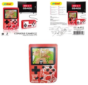 Andowl Κονσόλα παιχνιδιών 400 σε 1 GS400 - Console Games 400 in 1