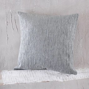 Μαξιλαροθήκη Διακοσμητική Planet Grey Ρυθμός 40Χ40 Cotton,Chenille