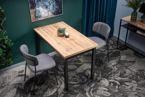 COBALT table, color: wotan oak/black DIOMMI V-PL-COBALT-ST