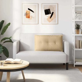 vidaXL Μαξιλάρι Πλάτης Γκρι Πράσινο 80 x 50 x 19 cm