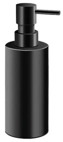 Dispenser Αντλία Σαπουνιού Επιτραπέζια 6x6x17,5 cm 500ml Brass Black Mat Sanco Metallic Bathroom Set 90351-M116-500