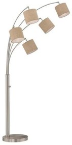 Επιδαπέδιο Φωτιστικό Annecy Λινό Μπεζ 40291 Fischer Honsel-40291-Μπεζ 40291