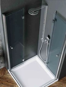 Karag S-7 Cromo Nano - Τετράγωνη Καμπίνα Πτυσσόμενη (90x90)