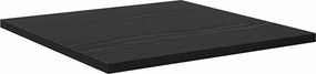 vidaXL Ράφι Βιβλίων 4 pcs Μαύρο 40 x 40 x 1,5 cm Επεξεργασμένο ξύλο