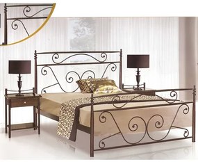 SweetDreams  Μεταλλικό Κρεβάτι Ημίδιπλο 100x200 Sweet Dreams No59 Με Επιλογή Χρώματος BEST-8032134