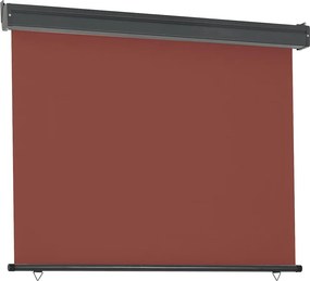 vidaXL Σκίαστρο Βεράντας Πλαϊνό Καφέ 125 x 250 εκ.