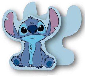 Μαξιλάρι Διακοσμητικό Παιδικό 3D (Με Γέμιση) Disney Home Stitch 385 15cm Sky Blue DimCol 15cm Velboa