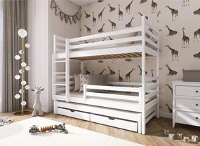 LUK 80x160 pine bunk bed Lano Furniture
