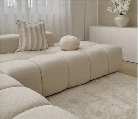 Stewehome Γωνιακός Καναπές Bouclé Πολυμορφικός 300x270 cm