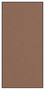 vidaXL Χαλάκι Εξώπορτας Καφέ και Μαύρο 120 x 250 cm