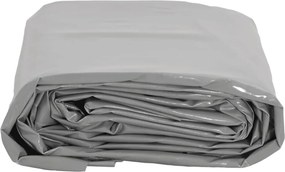 vidaXL Μουσαμάς Γκρι 650 γρ./μ.² 2,5 x 3,5 μ.
