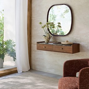 Τετράγωνος λακαριστός καθρέφτης, 80 εκ., Orion