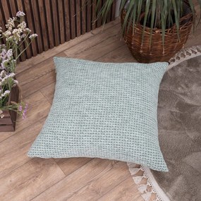 Μαξιλαροθήκη Διακοσμητική Δαπέδου Brooklin 13 Mint Teoran 65Χ65 Acrylic,Cotton,Polyester