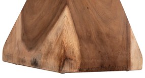 ΒΟΗΘΗΤΙΚΟ ΣΚΑΜΠΟ ANVIL HM9756.11 ΞΥΛΟ SUAR ΣΕ ΦΥΣΙΚΟ ΧΡΩΜΑ 31x31x45Yεκ.