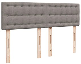 ΚΡΕΒΑΤΙ BOXSPRING ΜΕ ΣΤΡΩΜΑ TAUPE 160X200 ΕΚ. ΥΦΑΣΜΑΤΙΝΟ 3287137