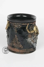 Stewehome Κούπα με θέμα Βίκινγκ πολεμιστή και 3D σχεδιασμό Πολύχρωμο