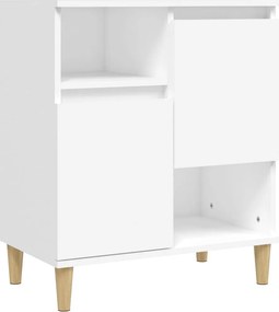 vidaXL Συρταριέρα Λευκή 60 x 35 x 70 εκ. από Επεξεργασμένο Ξύλο
