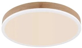 Πλαφονιέρα Φωτιστικό Οροφής LED 24W Καφέ Doro 416080WWD2R Globo Lighting-416080WWD2R-Καφέ 416080WWD2R