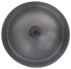 vidaXL Φωτιστικό Κρεμαστό Industrial Γκρι 32 εκ. E27