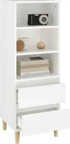 vidaXL Ντουλάπι Λευκό 40 x 36 x 110 εκ. από Επεξεργασμένο Ξύλο