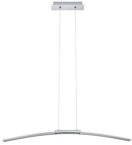 Κρεμαστό Φωτιστικό Ράγα Χρωμέ L900xH1100mm LED 30w 3000Κ 3500lm Eglo Lasana 95147