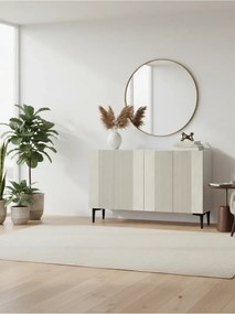 Stewehome πολυλειτουργικός μπουφές ντουλάπι για καφέ και βάση τηλεόρασης 120x32x75 cm