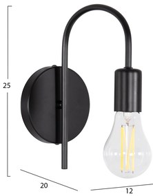 ΑΠΛΙΚΑ ΤΟΙΧΟΥ KRAMER HM4657.01 ΜΕΤΑΛΛΟ ΣΕ ΜΑΥΡΟ 12x20x25Υεκ. (1 Τεμμάχια)