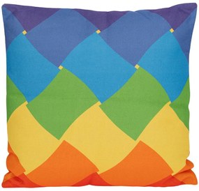 Διακοσμητικό Μαξιλάρι (Με Γέμιση) Με Σχέδια 90211 Multi 43X43 Ύφασμα
