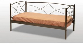 Ανδρος Μεταλλικός Τριθέσιος Καναπές Κρεβάτι (Για Ημίδιπλο Στρώμα 110×200)