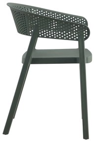 ΠΟΛΥΘΡΟΝΑ ΠΟΛΥΠΡΟΠΥΛΕΝΙΟΥ DARK OLIVE HM5941.07 53,5x50,5x73Υ εκ.