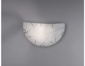 Απλίκα Φωτιστικό Τοίχου 1xE27 Λευκό Sandrina 201200100 Trio Lighting-201200100-Λευκό 201200100