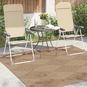 vidaXL Χαλιά χώρου τετράγωνο AGIRA Φυσικό 200 x 200 cm Πολυεστέρας