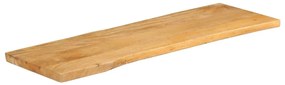 vidaXL Επιφάνεια Τραπεζιού 120x40x2,5 εκ. Live Edge Μασίφ Ξύλο Μάνγκο