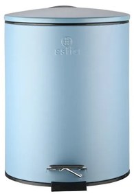 ESTIA ΧΑΡΤΟΔΟΧΕΙΟ ΜΠΑΝΙΟΥ CLASSIC SOFT CLOSE 5lt ΜΑΤ ΜΠΛΕ
