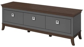 Έπιπλο Τηλεόρασης Pardo 162609599 160x44x63cm Anthracite-Brown