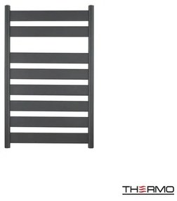 Thermo Largo Θερμαινόμενη πετσετοκρεμάστρα 80x50cm Black ΔΕΝ ΠΕΡΙΛΑΜΒΑΝΤΟΝΤΑΙ ΔΙΑΚΟΠΤΕΣ & ΑΝΤΙΣΤΑΣΕΙΣ