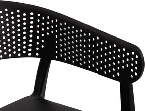 ΠΟΛΥΘΡΟΝΑ ΠΟΛΥΠΡΟΠΥΛΕΝΙΟΥ PERFOE HM5941.02 ΜΑΥΡΗ 56x50x73Υ εκ.