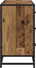 vidaXL Ντουλάπι Μπάνιου Παλιό Ξύλο 80 x 33 x 60 εκ Επεξεργασμένο Ξύλο