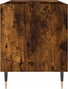 vidaXL Δισκοθήκη Καπνιστή Δρυς 85 x 38 x 48 εκ. από Επεξεργασμένο Ξύλο
