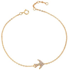 Βραχιόλι SENZA Silver 925 Gold Plated