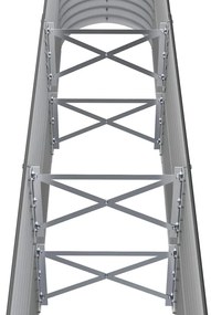 vidaXL Ζαρντινιέρα Ανθρακί 332x40x68 εκ Γαλβανισμένος χάλυβας