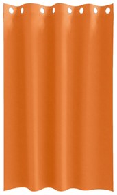 vidaXL Κουρτίνες 2 pcs Φωτεινό Πορτοκάλι 175 x 140 εκ. Πολυεστέρας